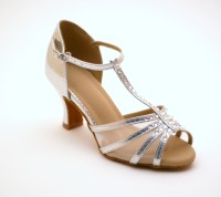 Handverzierte Latein Tanzschuhe Handverzierte Latein Tanzschuhe