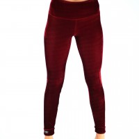 Leggings aus Samt in Karminrot Leggings aus Samt in Karminrot