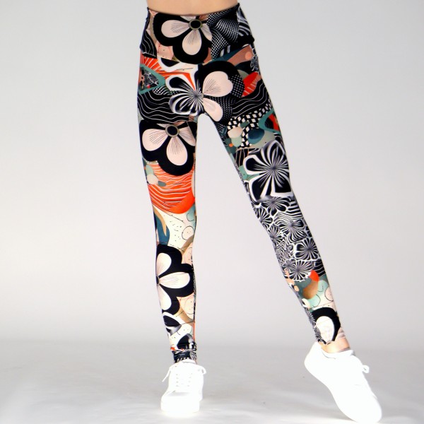 High Waist Leggings – Baumwolle mit Elasthan